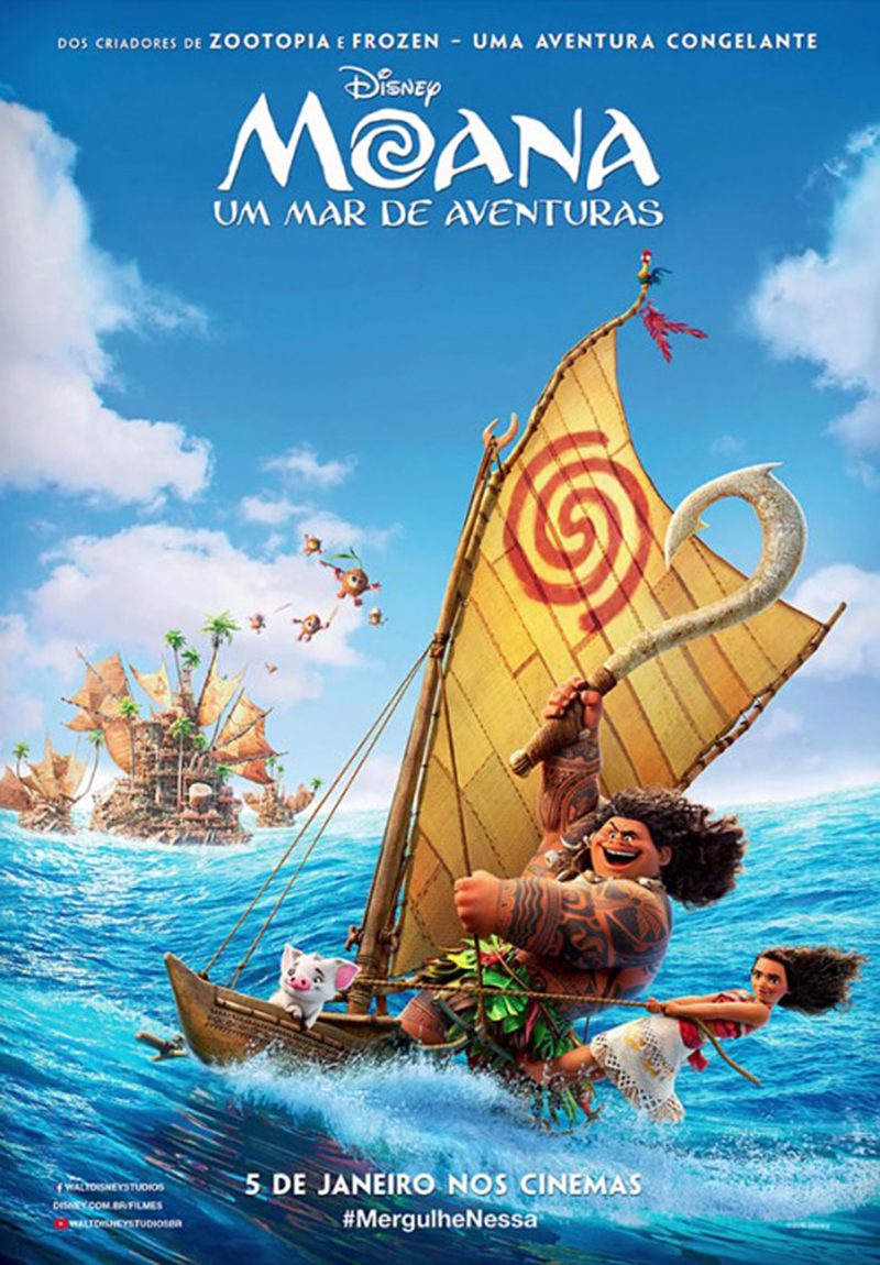 Moana Nova Princesa Da Disney Ganha Coleção De Pôsteres E Trailer