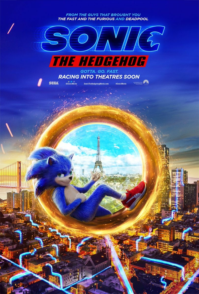 Sonic The Hedgehog Ver Xlg Pipoca Moderna