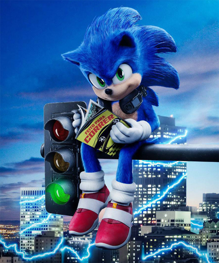 Sonic The Hedgehog Pipoca Moderna