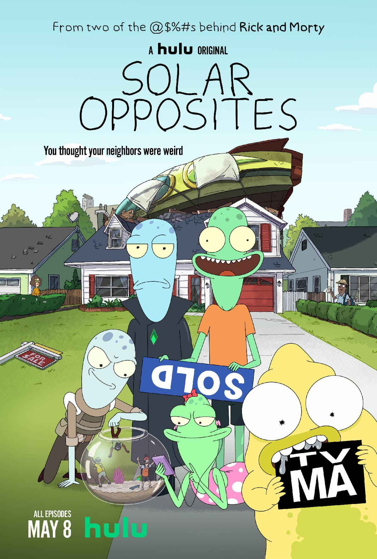 Solar Opposites é o novo desenho do cocriador de Rick and Morty