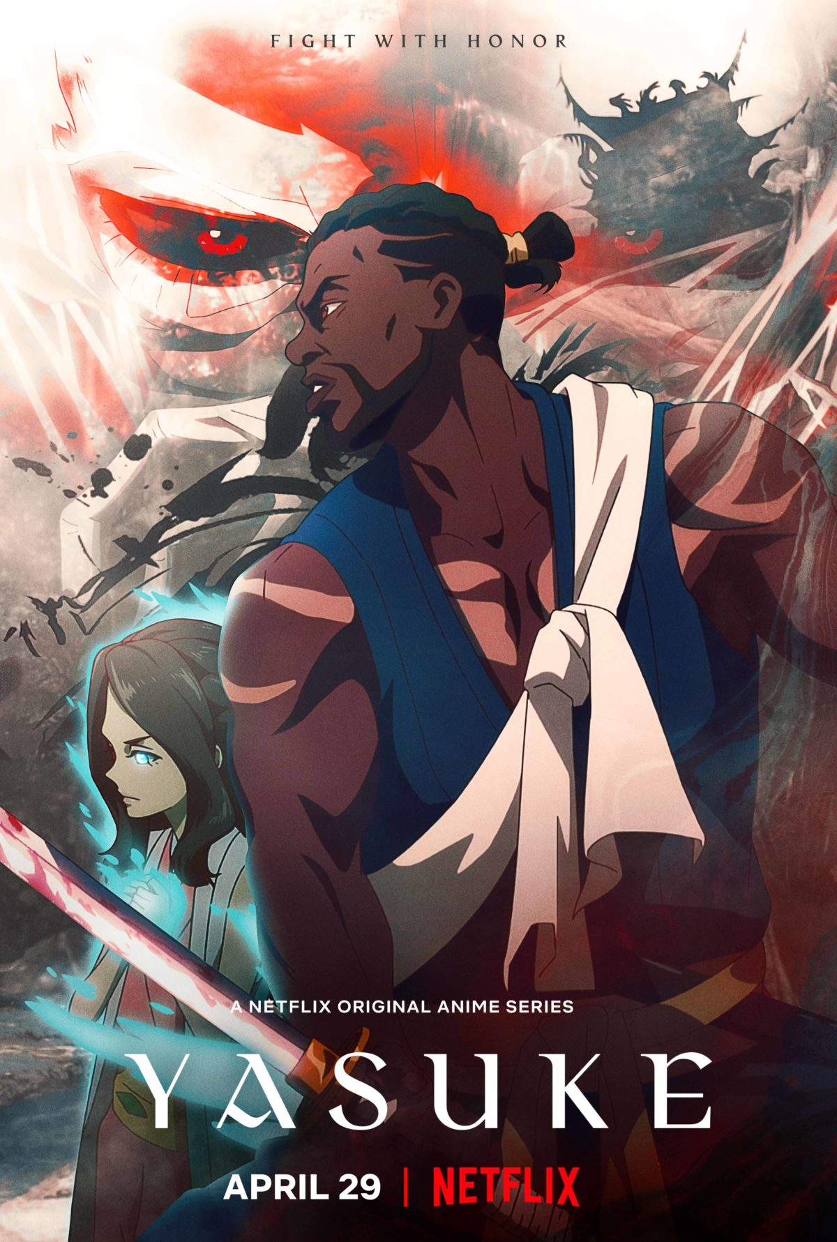 Yasuke: Anime sobre o primeiro samurai negro ganha novo trailer