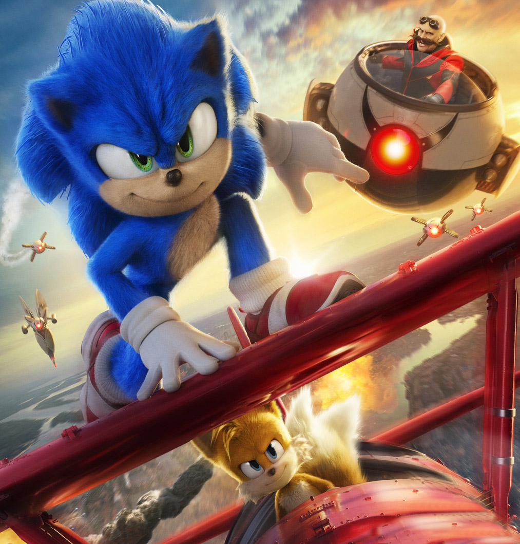 Remake do Poster de Sonic 2 o Filme, ]