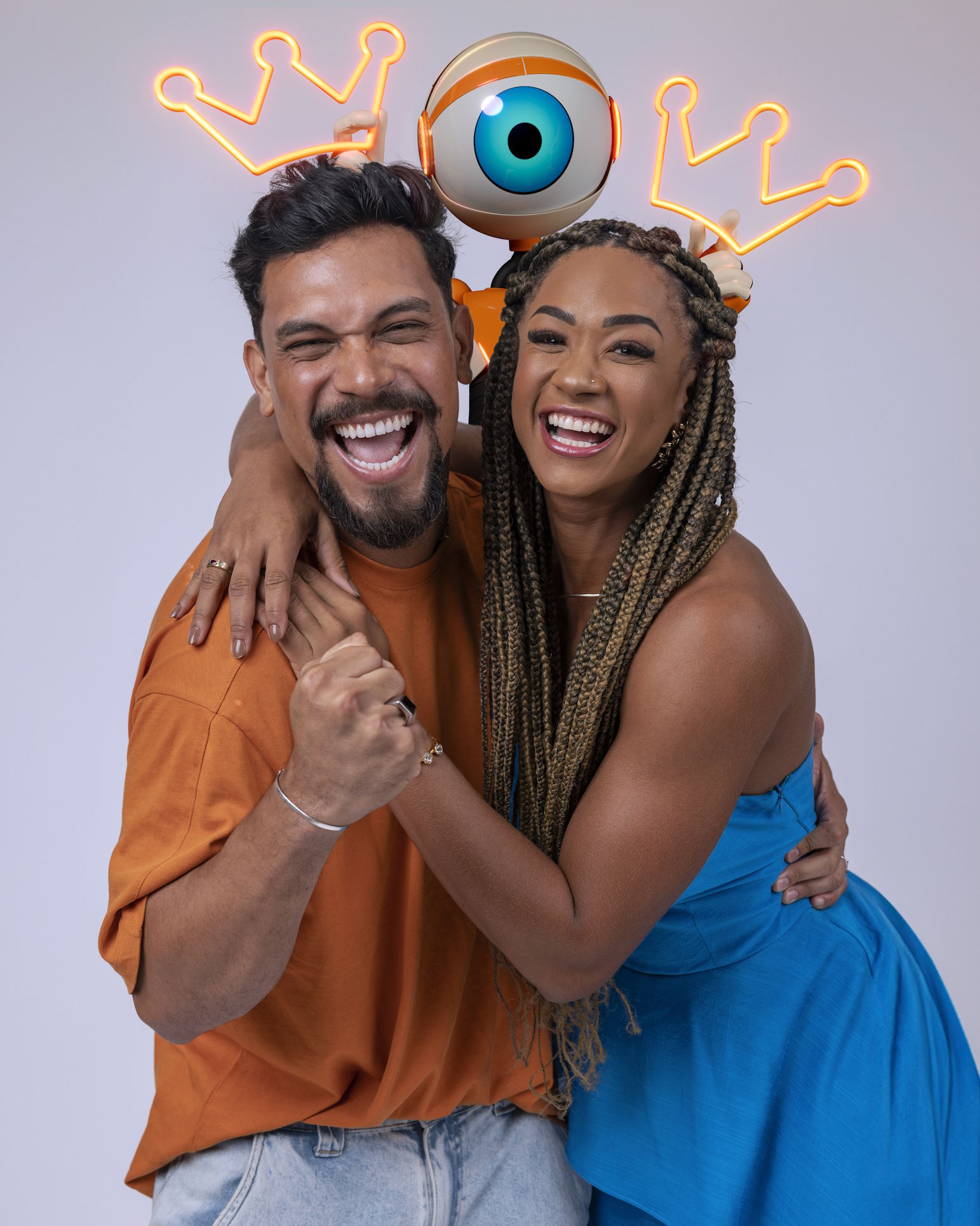 Aline e Vinícius colocam três alvos Na Mira do Líder no BBB 25