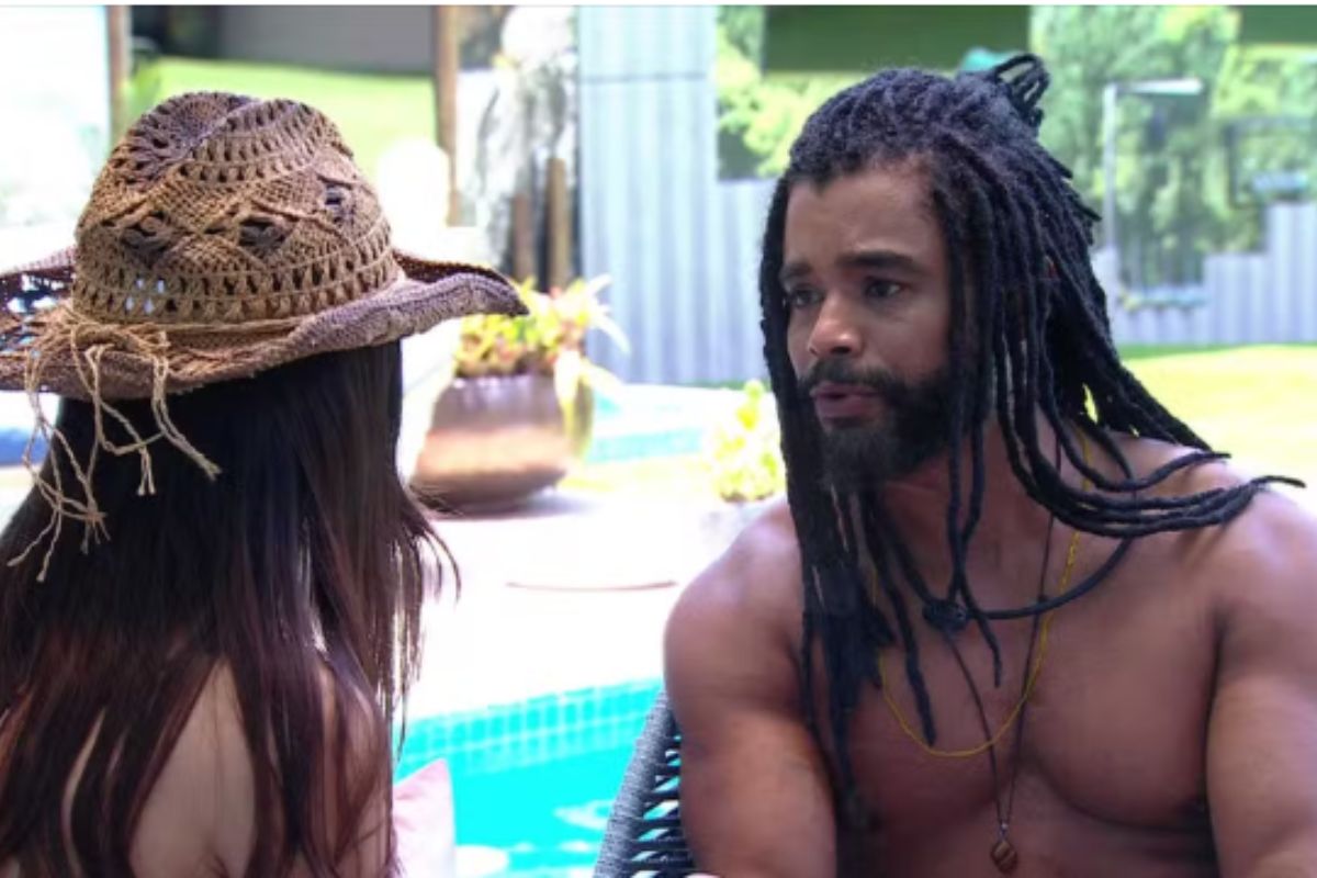 Vitória conversa com Diogo e é detonada por aliadas no BBB 25