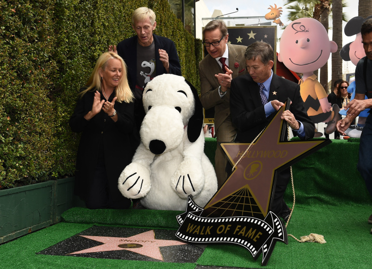 US-ENTERTAINMENT-SNOOPY-PEANUTS-HOLLYWOOD WALK OF FAME - Pipoca Moderna