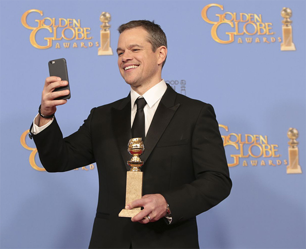 mattdamongoldenglobe Pipoca Moderna