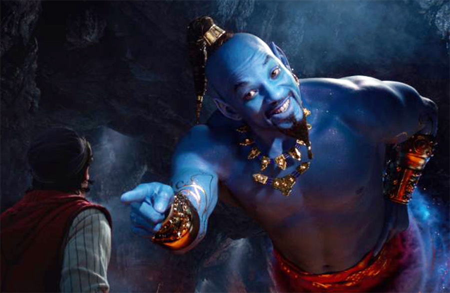 Trailer Legendado De Aladdin Revela O Gênio Azul De Will Smith - Pipoca ...