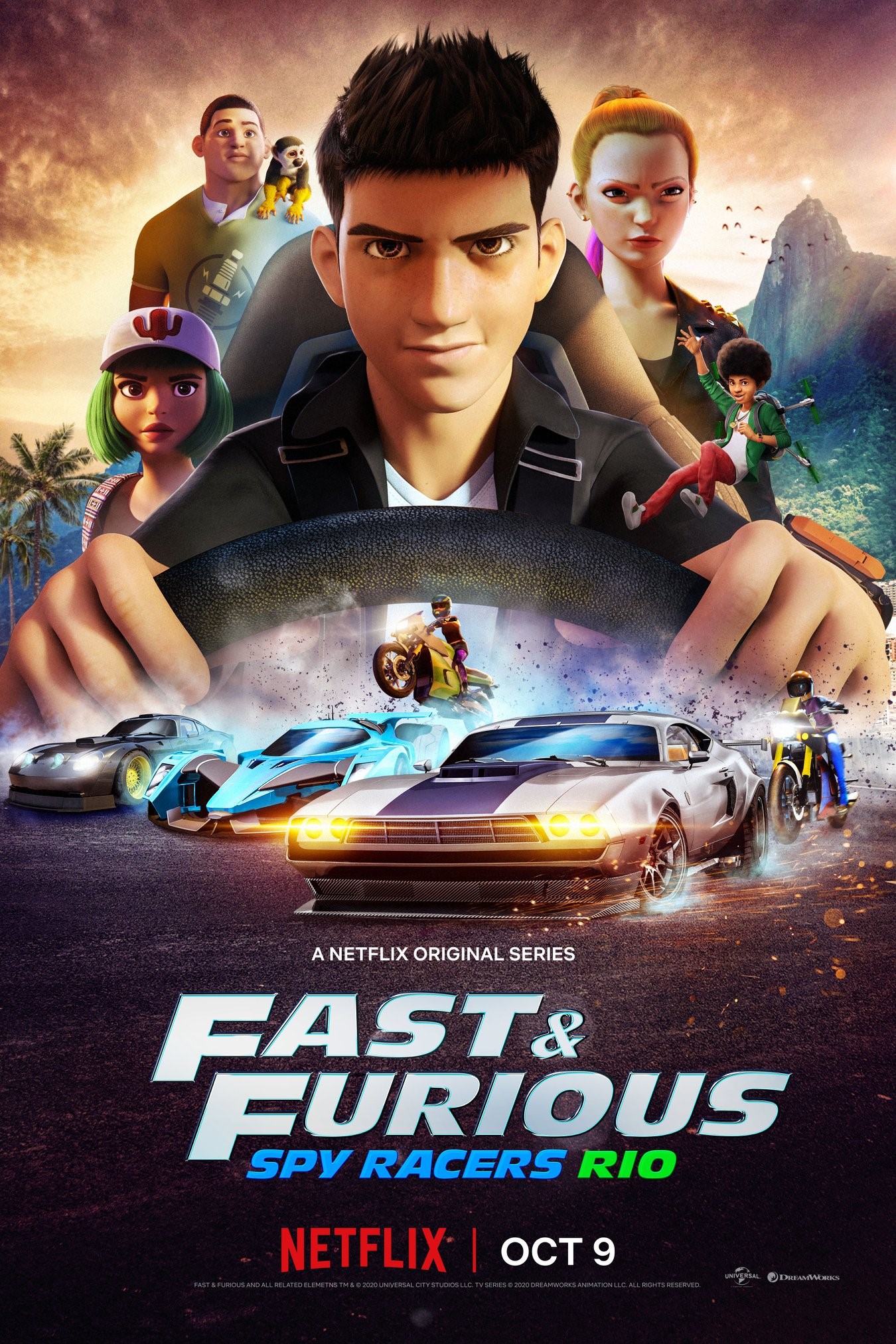 dreamworks fast and furious spy racers rio 2 - Pipoca Moderna