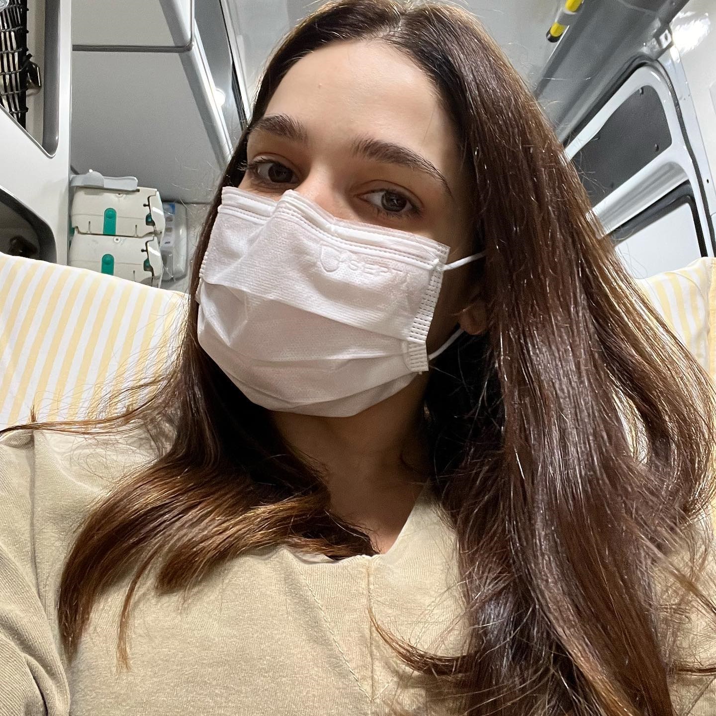 Sabrina Petraglia volta a hospital após cirurgia: “Comecei a me sentir mal”