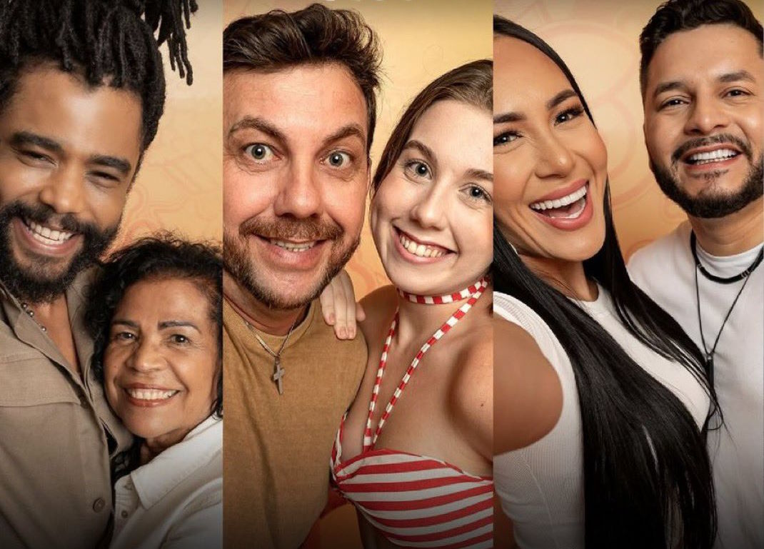 Primeiro Paredão do BBB 25 é formado com Diogo e Vilma, Edilberto e Raíssa, e Arlene e Marcelo