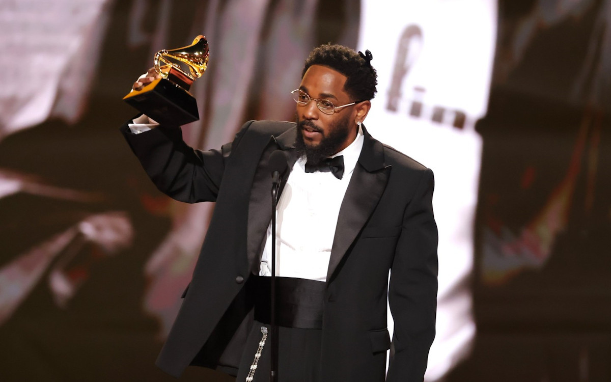 Kendrick Lamar quebra recorde e vira rapper mais premiado do Grammy