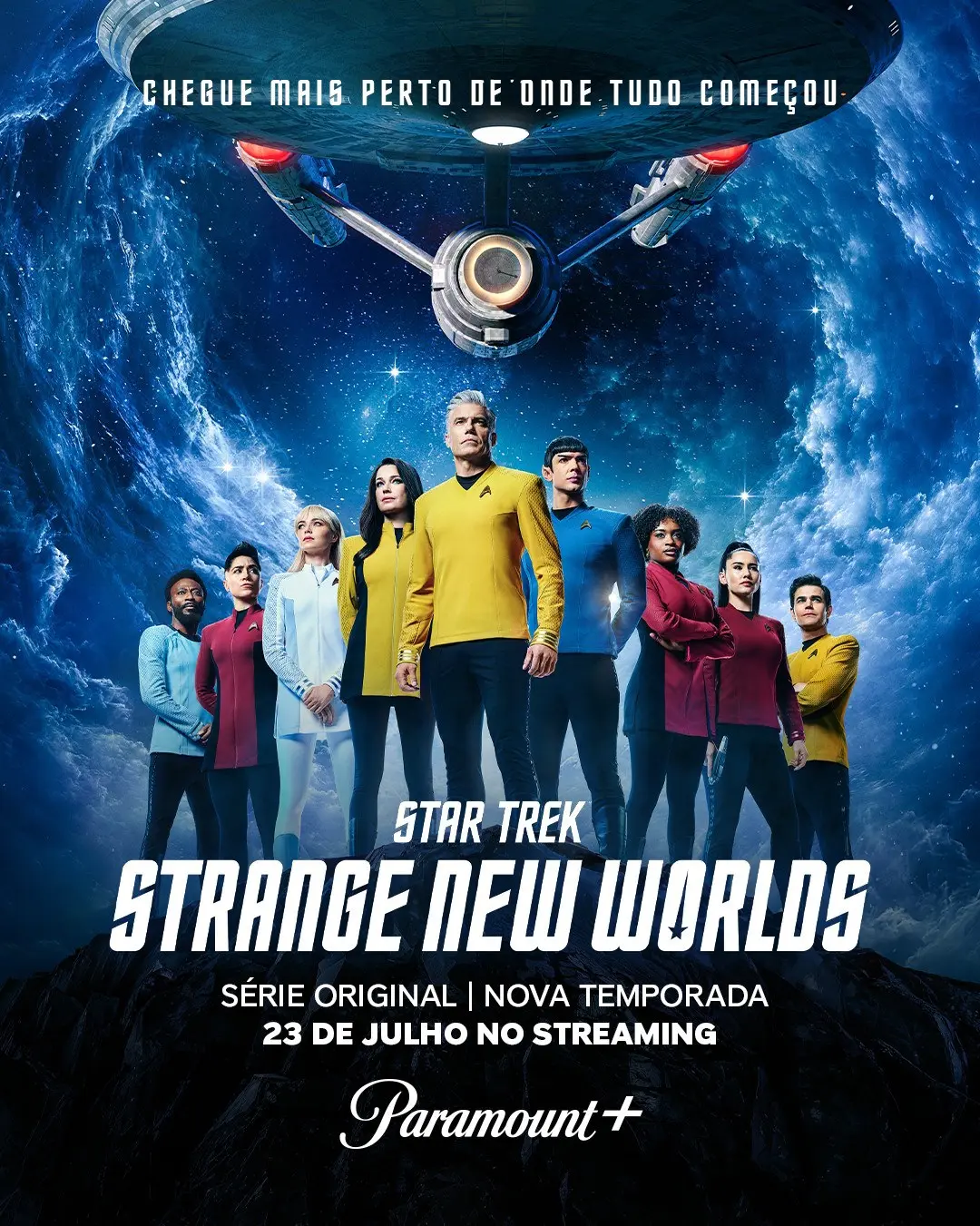 Star Trek: Strange New Worlds” introduz amizade de Kirk e Spock