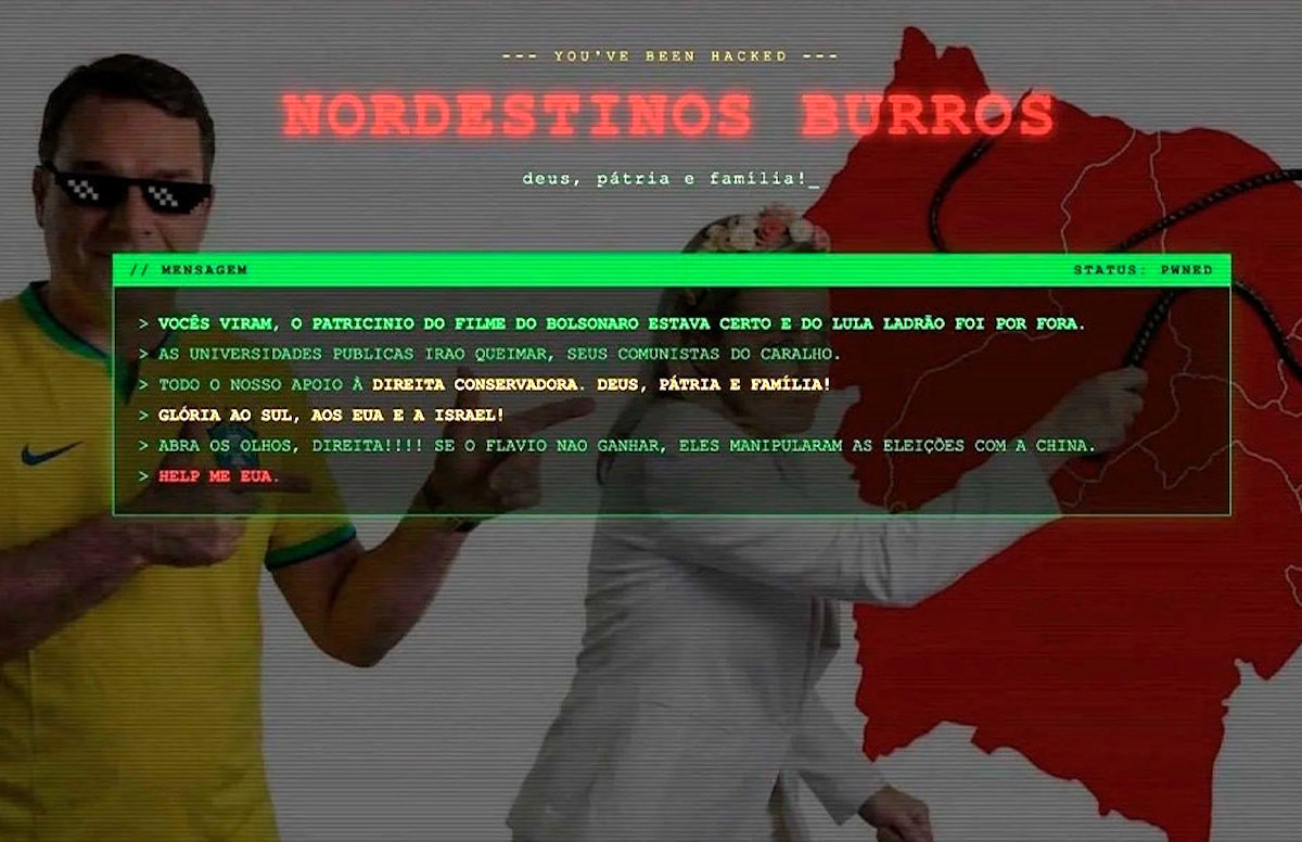 Portal da Ancine sofre ataque hacker com mensagens políticas e ameaças