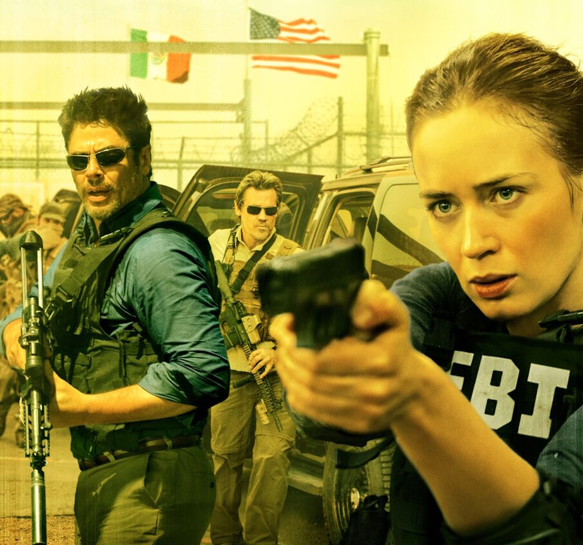 Sicario 3 confirma retorno de Emily Blunt e Benicio Del Toro